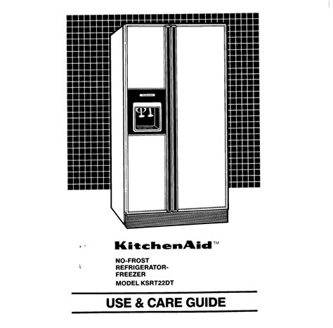 KitchenAid KUDS03FTWH3 Manual pdf